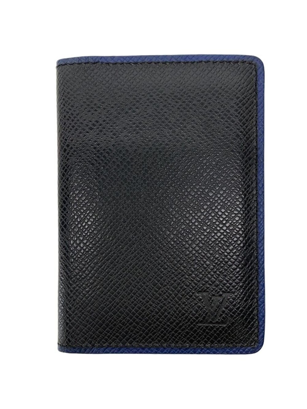 LOUIS VUITTON Organizer de Poche Taiga Cowhide Black